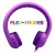 HamiltonBuhl Flex-Phones Single Construction Foam Headphones - Purple