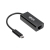 USB-C to Gigabit Network Adapter with Thunderbolt 3 Compatibility - Black