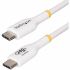 StarTech.com 13ft White USB-C Charging Cable, USB-IF Certified USB C Cable, 240W PD EPR, USB 2.0 Type-C Laptop Charger Cord, TPE Jacket