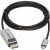 Eaton Tripp Lite Series USB-C to DisplayPort Active Adapter Cable (M/M) - 8K 60 Hz, 4K 144 Hz, HDR, 4:4:4, HDCP 2.3, Black, 6 ft. (1.8 m)