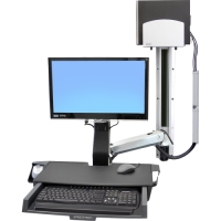 Ergotron StyleView Multi Component Mount for CPU, Flat Panel Display, Mouse, Keyboard image