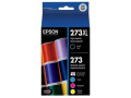 Epson Claria Premium 273XL/273 Original High (XL) Yield Inkjet Ink Cartridge - Combo Pack - Photo Black, Cyan, Magenta, Yellow, Black - 5 Pack