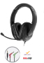 Hamilton T18LG3EBK Trios Multimedia Headset (TRRS and Dual 3.5mm plugs)