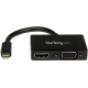 StarTech.com Travel A/V Adapter: 2-in-1 Mini DisplayPort to HDMI or VGA Converter