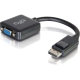 C2G 8in DisplayPort to VGA Adapter Converter for Laptops and PCs