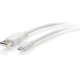 C2G 1ft USB 2.0 A to Micro-USB B Cable White - 1'' USB Cable