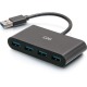 4-Port USB-A 3.0 Hub - SuperSpeed USB 5Gbps