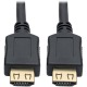 Tripp Lite High-Speed HDMI Cable w/ Gripping Connectors 1080p M/M Black 50ft 50''