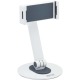 Full-Motion Smartphone and Tablet Desktop Mount, White