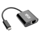 USB-C to Gigabit Network Adapter with USB-C PD Charging - Thunderbolt 3, Black