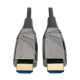 High-Speed HDMI 2.0 Fiber Active Optical Cable - 4K x 2K HDR at 60 Hz, 4:4:4, M/M, Black, 60m