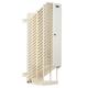 20-Device AC Charging Station Tower for Chromebooks - Open Frame, White