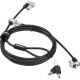 Lenovo NanoSaver Twin Head Nano/MS 2.0 MasterKey Cable Lock