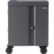 Bretford 24-Unit Mini Cube Cart - Charcoal