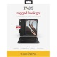 ZAGG Rugged Book Go Keyboard/Cover Case (Book Fold) for 11