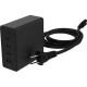 mophie speedport 120 120W 4-port GaN fast charger for Laptops, Smartphones, Tablets, USB-C and USB-A devices