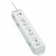 Eaton Tripp Lite Series Safe-IT UL 1363 Medical-Grade Power Strip, 6 Hospital-Grade Outlets, USB Charging, Safety Covers, Antimicrobial, 2 ft. Cord