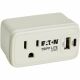 Eaton Tripp Lite Series Power It! 1-Outlet Universal Travel Charger and Power Strip - 5-15R Outlet, USB-C and USB-A Ports, 32W PD Charging, 5-15P Direct Plug-In, Gray