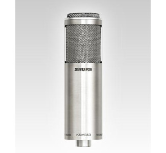 Shure KSM353/ED Premier Bi-directional Ribbon Microphone w/ Roswellite Ribbon Technology 