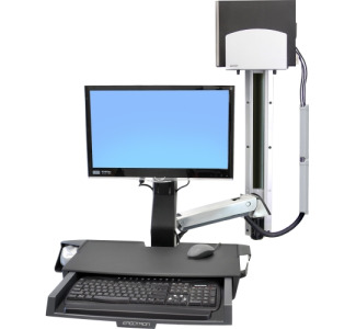 Ergotron StyleView Multi Component Mount for CPU, Flat Panel Display, Mouse, Keyboard