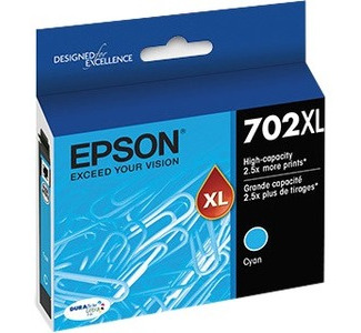 Epson DURABrite Ultra T702XL Original High Yield Inkjet Ink Cartridge - Cyan - 1 Each
