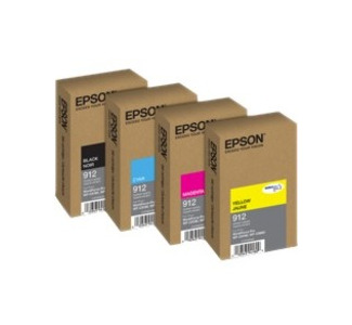 Epson DURABrite Pro 912 Original Standard Yield Inkjet Ink Cartridge - Cyan Pack