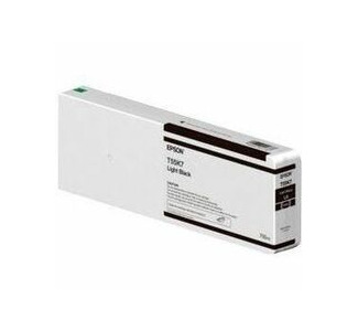 Epson UltraChrome HDX/HD T55K700 Original Inkjet Ink Cartridge - Single Pack - Light Black - 1 Pack