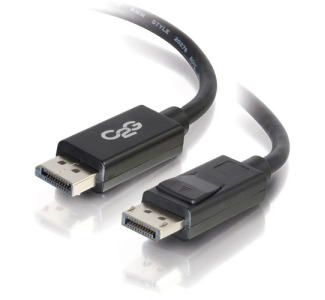 C2G 6ft Ultra High Definition DisplayPort Cable with Latches - 8K DisplayPort Cable - M/M