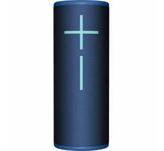 Ultimate Ears MEGABOOM 4 Portable Waterproof Bluetooth Speaker With Powerful 360-Degree Sound and Thundering Bass, Floating Speaker With 20-Hour Battery and 147ft (45m) Range, Blue