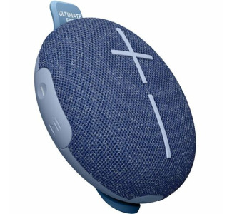 ULTIMATE EARS MINIROLL Ultra-Portable Waterproof Bluetooth Speaker, Big Bass, IP67 Dustproof, 131 ft (40 m) Range - Majestic Blue