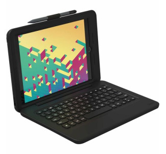 ZAGG Rugged Pro Connect Tablet Keyboard & Case for iPad 10.2-in (7-9 Gen)