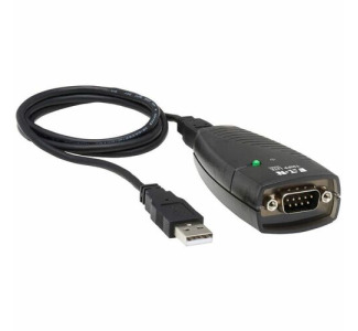 Eaton Tripp Lite Series Keyspan USB to Serial Adapter - USB-A Male to DB9 RS232 Male, 3 ft. (0.91 m), TAA