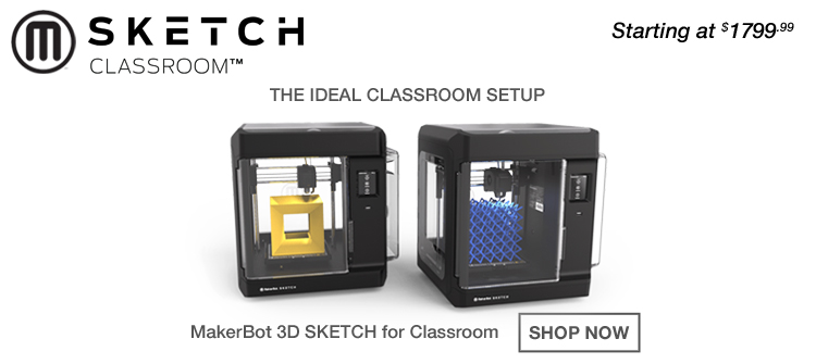 Dual 3D Printers for Classroom Use