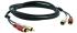Kramer C-2RAM/2RAM-35 Dual RCA Stereo Audio Cable (Male-Male 35 ft.)