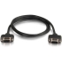 C2G 3ft CMG-Rated DB9 Low Profile Null Modem F-F