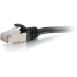 C2G 10ft Cat6 Snagless Shielded (STP) Network Patch Cable - Black