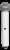 Shure WA712-WHT BLX PG58 Handle only (White)