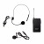 HamiltonBuhl VENU100A Belt Pack with Lapel Mic and Head-worn Mic Frequency 918.70 MHz