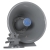 15-Watt Mobile Communications Loudspeaker with Fixed and Adjustable Mount