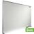 Porcelain Steel Markerboard with Deluxe Aluminum Trim, 1 1/2'H x 2'W