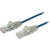 StarTech.com 6 in CAT6 Cable - Slim CAT6 Patch Cord - Blue Snagless RJ45 Connectors - Gigabit Ethernet Cable - 28 AWG - LSZH (N6PAT6INBLS)