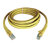 Cat6 Gigabit Snagless Molded Patch Cable (RJ45 M/M) - Yellow, 2-ft.