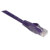 Cat6 Gigabit Snagless Molded Patch Cable (RJ45 M/M) - Purple, 7-ft.