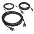 HDMI KVM Cable Kit - 4K HDMI, USB 2.0, 3.5 mm Audio (M/M), Black, 10ft