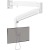 Safe-IT Extended-Reach TV Wall Mount with Antimicrobial Tape for 17 to 32