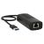 USB to RJ45 Gigabit Ethernet Network Adapter (M/F) - USB 3.1 Gen 1, 2.5 Gbps Ethernet, Black