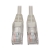 Cat5e 350 MHz Snagless Molded UTP Patch Cable (RJ45 M/M), White, 5 ft.