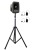 MegaVox System 2 PA System: MegaVox (U2), 2 wireless mics (WB/HBM-LINK)  stand