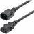 StarTech.com 1ft (0.3m) Power Extension Cord, IEC 60320 C14 to C13 PDU Power Cord, 10A 250V, 18AWG, UL Listed Components