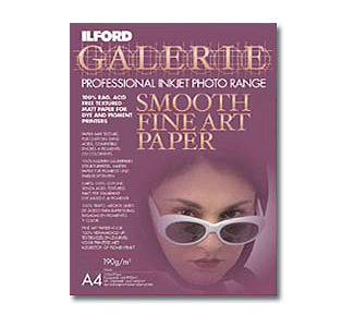 ILFORD Fine Art Ink Jet Paper 25 Sheets 13 x 19